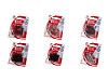 Crochets et œillets, tailles 15 + 14 ; 13 + 12 ; 12 + 20 ; 10 + 8 mm