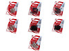 Hooks and eyes size 15+14; 13+12; 12+20; 10+8 mm