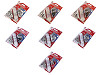Press / snap fasteners Ø15 mm for thick fabrics, colored varnish