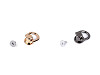 Screwback Head Stud Rivet with Pull Ring Ø12 mm 