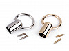 Tappi terminali per manici di borsetta, dimensioni: Ø 13 mm