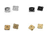 Bottoni automatici magnetici, da cucire, dimensioni: Ø 10 mm