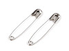 Safety Pins, length 45 mm, in bulk