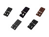 Bretelle per pantaloni, larghezza: 3,5 cm, lunghezza: 125 cm, motivo a X sul retro