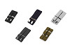 Bretelle per pantaloni, larghezza: 3,5 cm, lunghezza: 125 cm, motivo a X sul retro