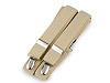 Bretele pantaloni tip X, unicolor