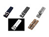 Bretelle per pantaloni, larghezza: 2,5 cm, lunghezza: 125 cm, motivo a X sul retro
