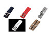 Bretelles de pantalon, largeur 2,5 cm, longueur 125 cm, dos en X