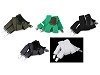 Bretelle per pantaloni / larghezza: 3,5 cm, lunghezza: 120 cm, fantasia a Y sul retro