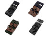 Bretelle per pantaloni / larghezza: 3,5 cm, lunghezza: 120 cm, fantasia a Y sul retro