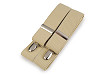 Bretelles de pantalon enfant, largeur 3,5 cm, longueur 120 cm