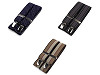 Bretelles de pantalon, largeur 3,5 cm, longueur 120 cm