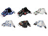 Bretelles de pantalon motif Foklorique, largeur 4 cm, longueur 120 cm