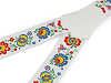 Traky folklór šírka 4 cm dĺžka 120 cm