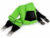Trouser Braces / Suspenders Neon width 4 cm length 120 cm