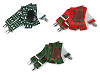 Bretelle per pantaloni, motivo: natalizio / Bretelle, larghezza: 3,5 cm, lunghezza: 120 cm