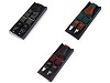 Trouser suspenders with double fastening, width 3.5 cm, length 120 cm, in a box