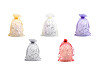 Woreczek podarunkowy 17x23 cm organza