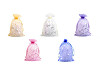 Woreczek podarunkowy 17x23 cm organza