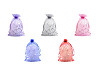 Sac cadeau en organza, 17 x 23 cm