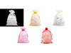 Sac cadeau en organza, 17 x 23 cm