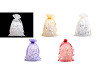 Sac cadeau en organza, 17 x 23 cm