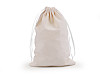 Drawstring Linen / Flax Bag 11x16 cm