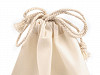 Drawstring Linen Gift Bag 19x28 cm