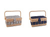 Panier de rangement pour matériel de couture