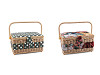 Panier de rangement pour matériel de couture