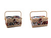 Panier de rangement pour matériel de couture