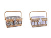 Panier de rangement pour matériel de couture