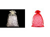 Sacchetto regalo, in organza, dimensioni: 14 x 21 cm