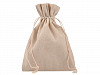 Linen / Flax Gift Bag 13x18 cm