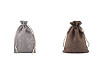 Drawstring Pouch Bag 12.5x17.5 cm Imitation Jute 2nd quality