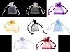 Sac cadeau en organza, 4,5 x 7 cm