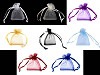 Sac cadeau en organza, 4,5 x 7 cm