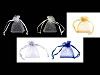 Sac cadeau en organza, 4,5 x 7 cm