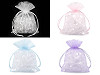 Sacchetto regalo, in organza, dimensioni: 13 x 18 cm