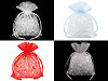 Sacchetto regalo, in organza, dimensioni: 13 x 18 cm