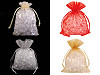 Dárkový pytlík 13x18 cm organza