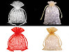 Woreczek podarunkowy 13x18 cm organza