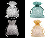 Sac cadeau en organza, 13 x 18 cm