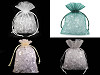 Sacchetto regalo, in organza, dimensioni: 13 x 18 cm