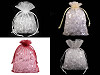 Sacchetto regalo, in organza, dimensioni: 13 x 18 cm