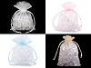 Sac cadeau en organza, 13 x 18 cm