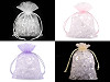 Woreczek podarunkowy 13x18 cm organza
