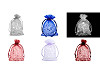 Bolsa de regalo de organza 10x15 cm