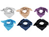 Cotton Plain Neckerchief Scarf 65x65 cm