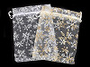 Organza Gift Bag 13x18 cm Snowflakes